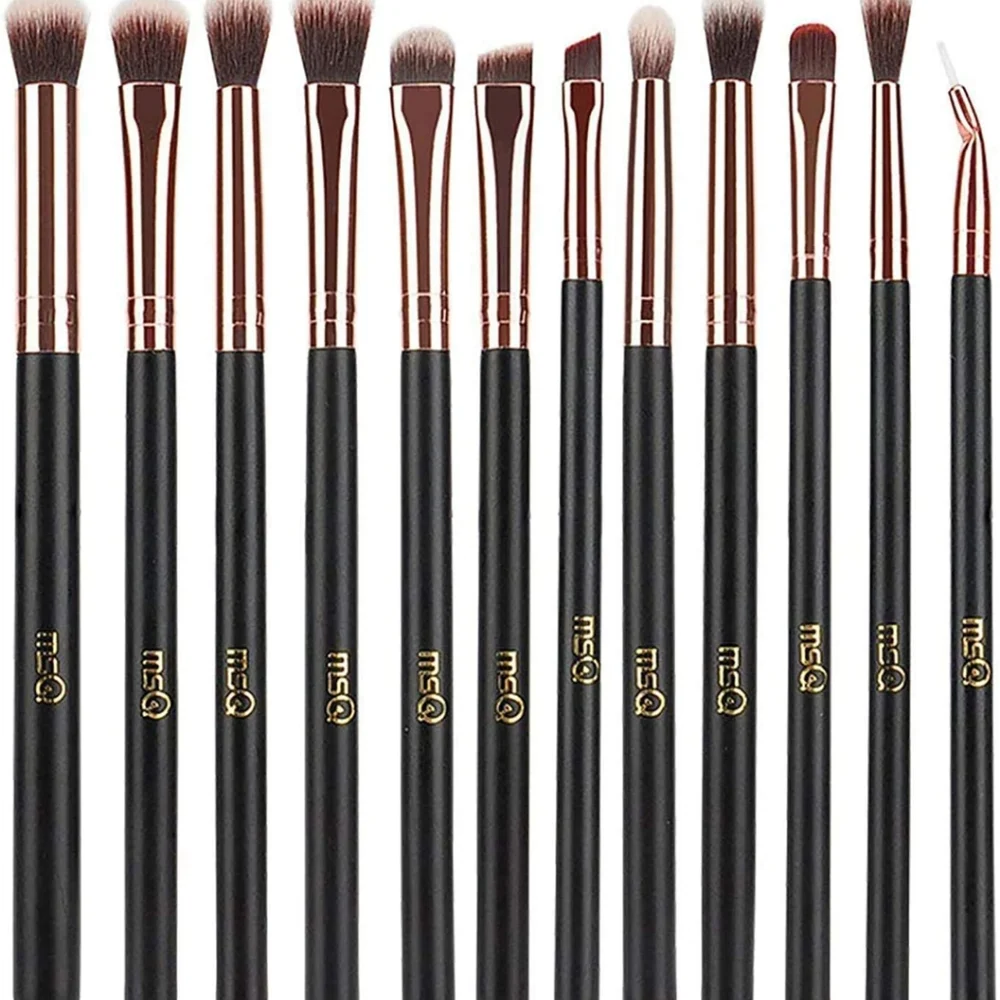 Ms.Q 12 Piece Eye Makeup Brush Set